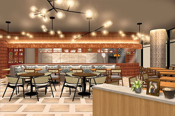 The TRATTORIA SALVATORE CAFE BASEGATE���l�֓�