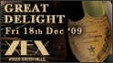 XEX ATAGO /The BAR & Dom Perignon presents "GREAT DELIGHT"